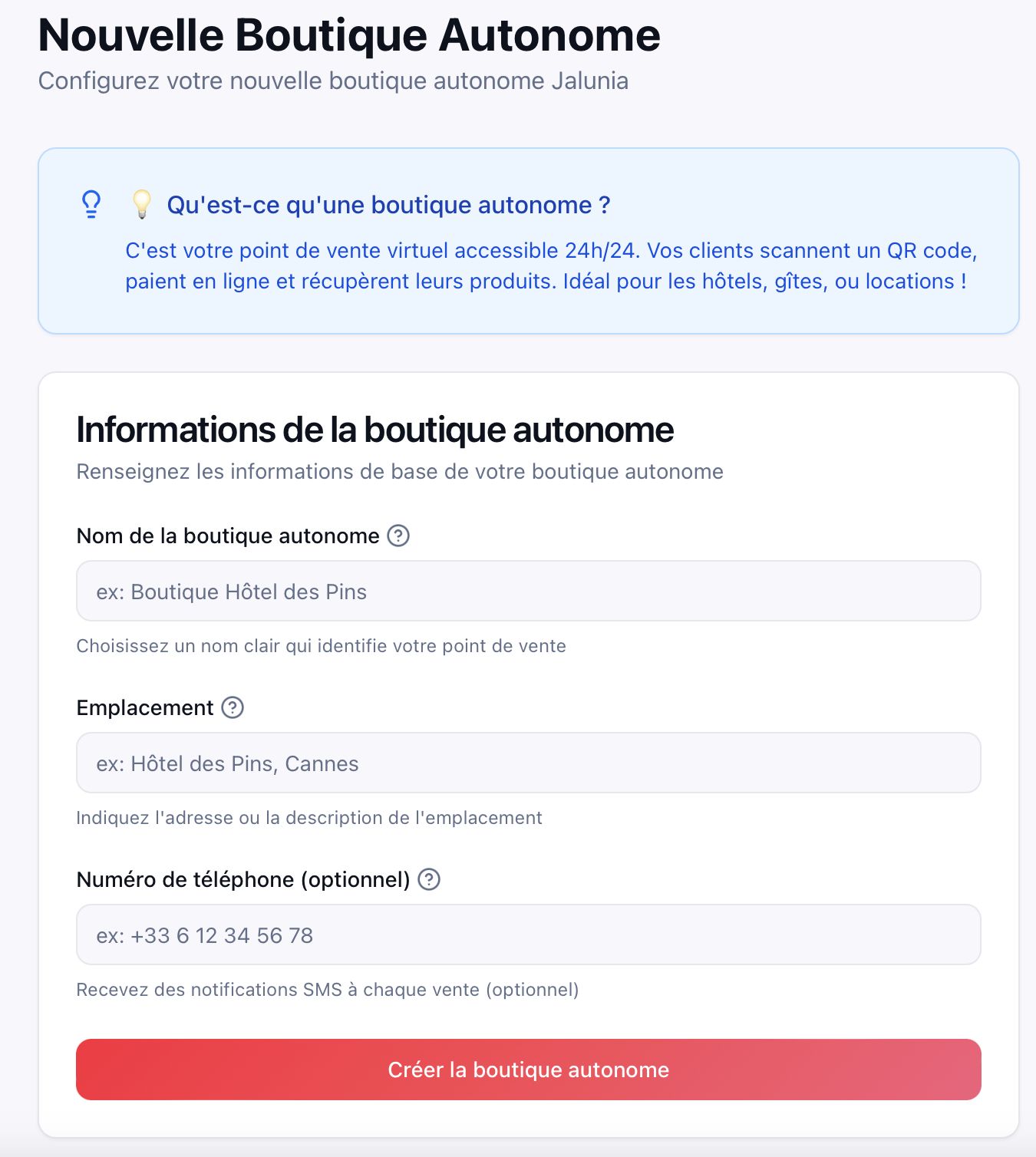 Create your store