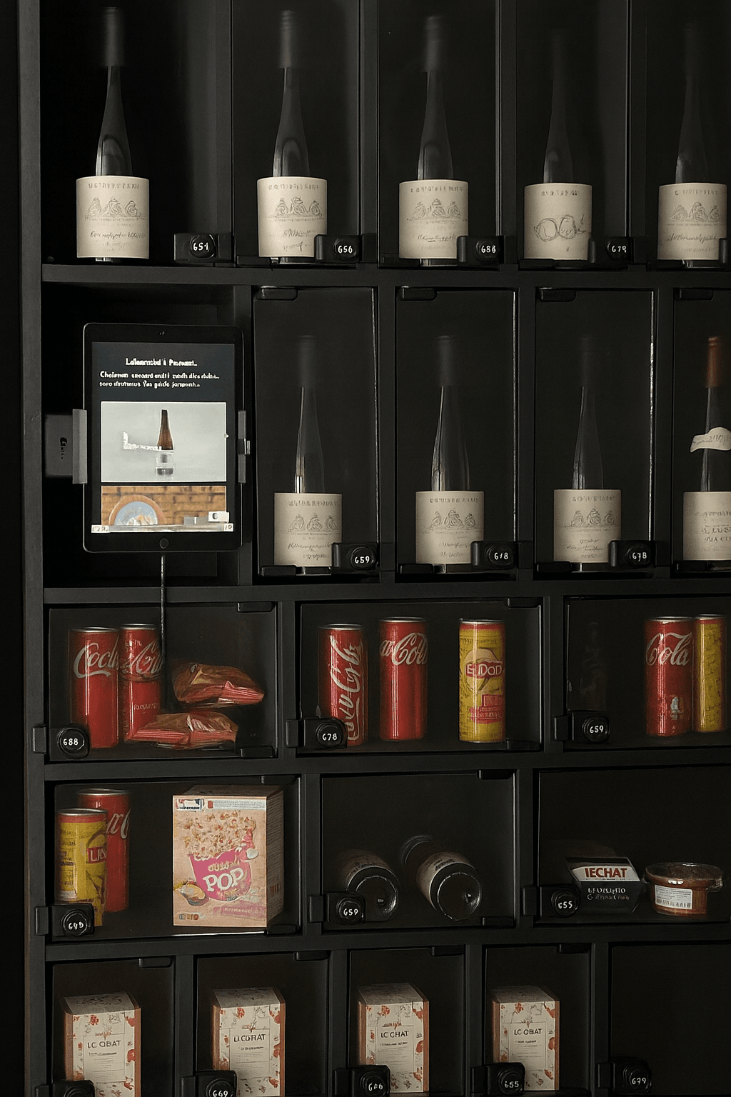 Jalunia premium cabinet for Airbnb and vacation rentals