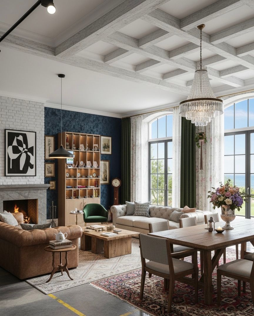 Elegant Jalunia premium cabinet in a vacation rental living room